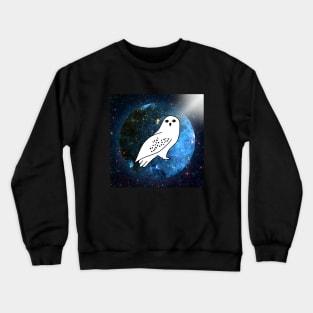 White owl Crewneck Sweatshirt